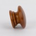 Knob style A 48mm iroko lacquered wooden knob